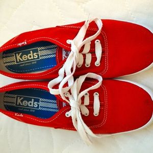 Keds Red Low Rise Sneaker